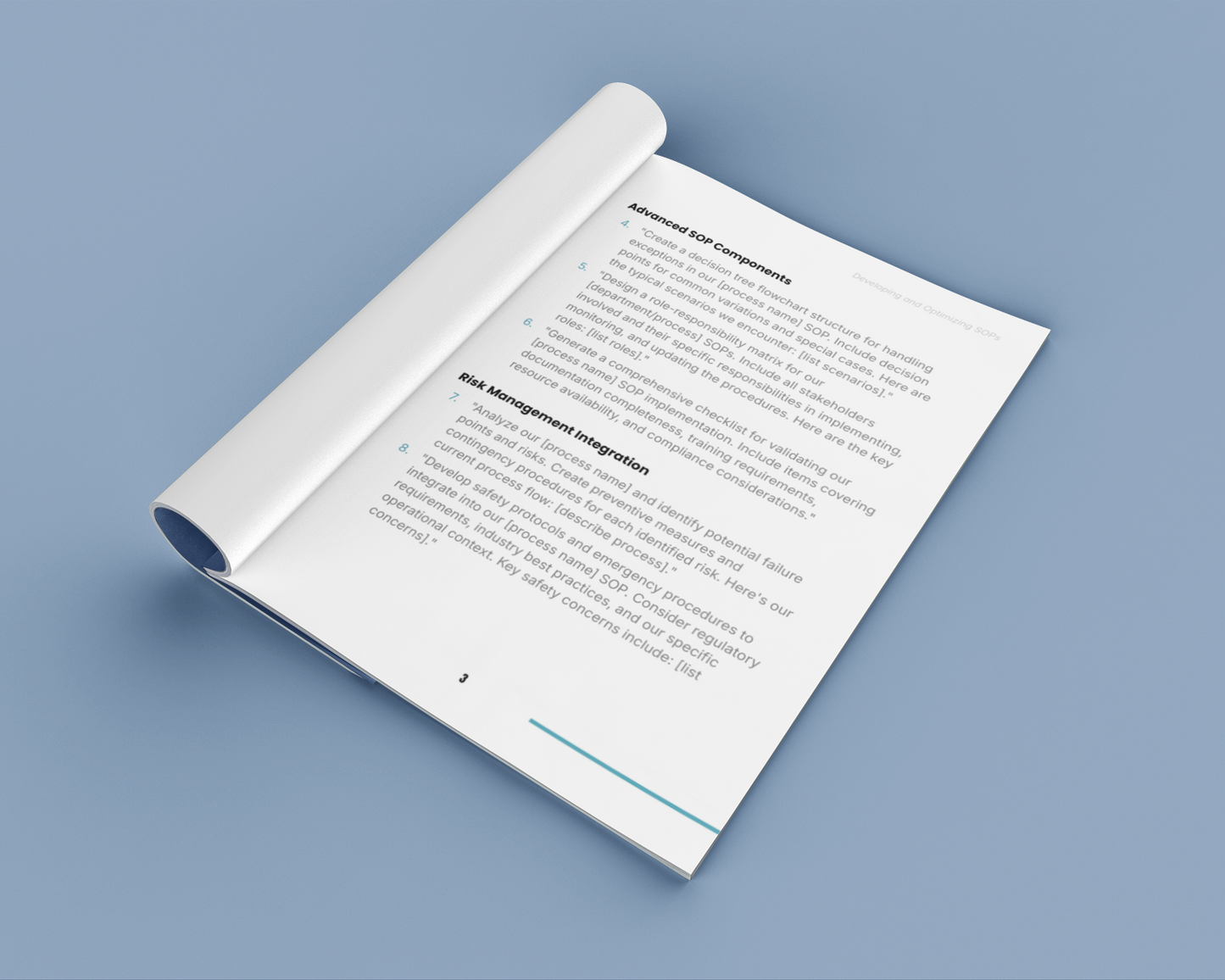 Digital SOP Development and Optimizng Prompt Pack