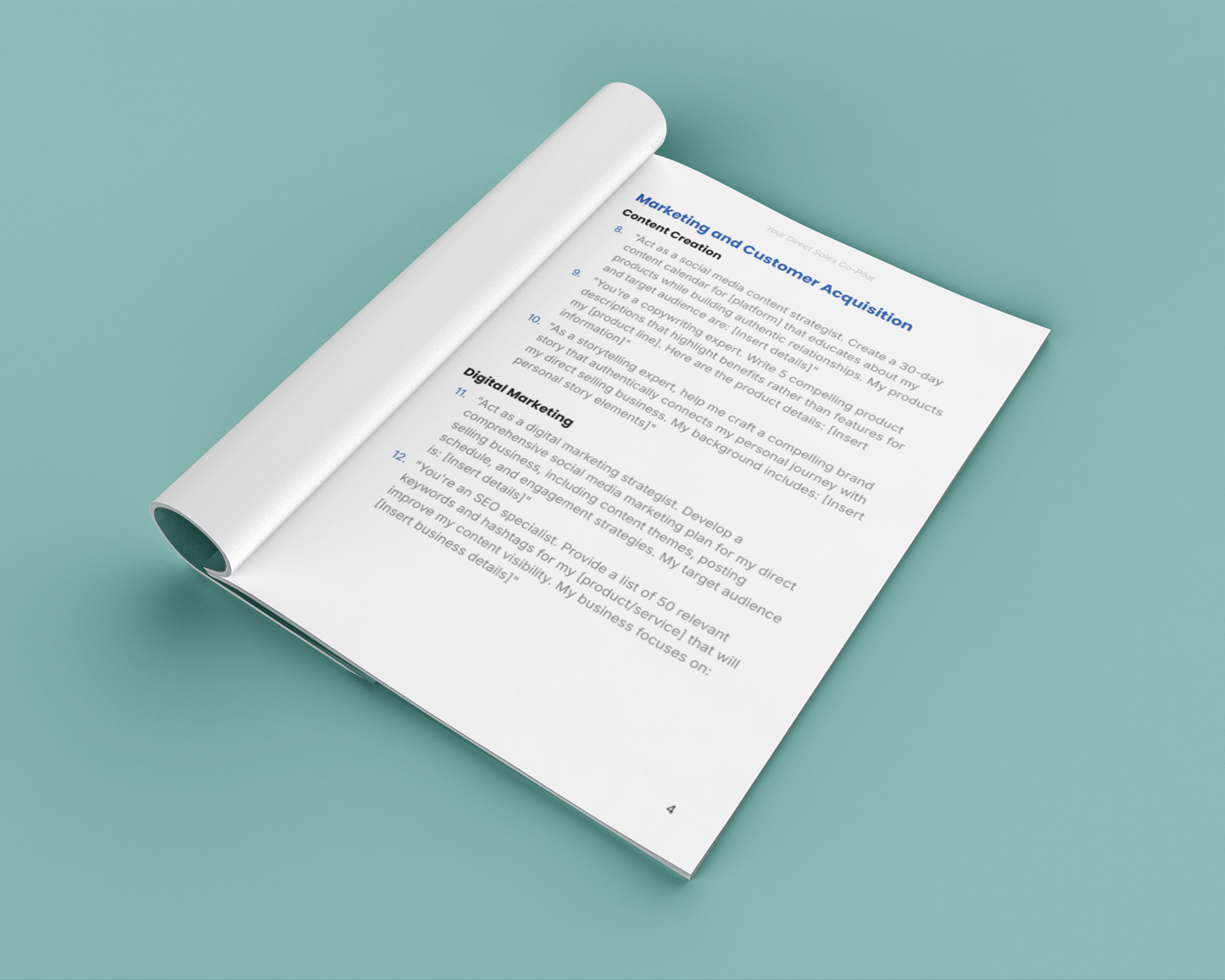 AI Sales Support Tool - Direct Sales Co-Pilot Pack