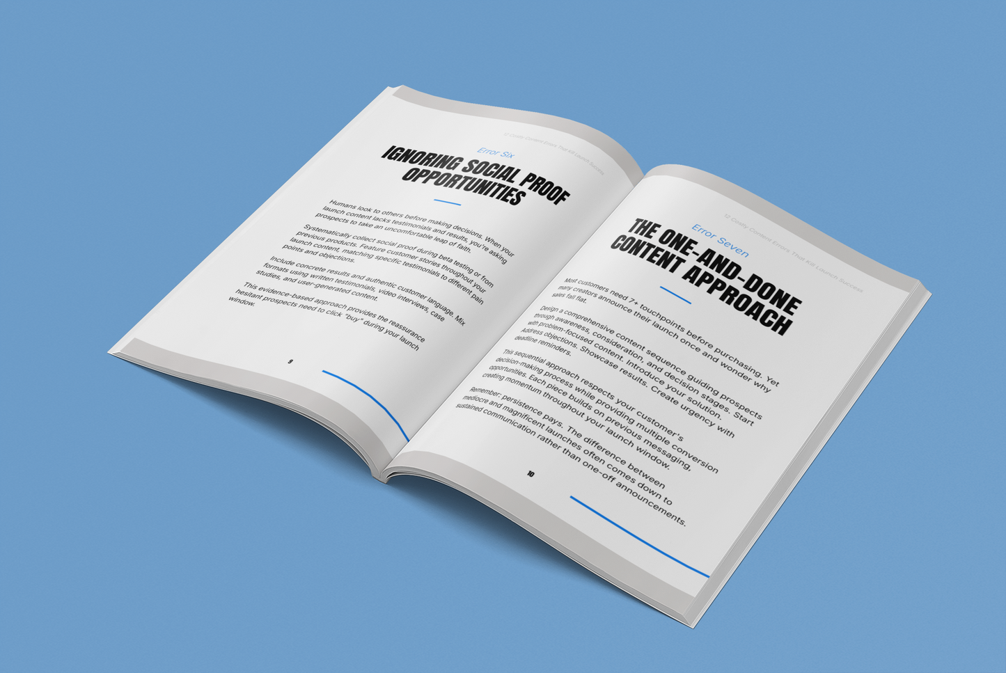 12 Costly Content Errors That Kill Launch Success