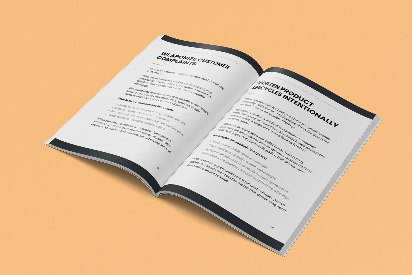 12 Merchandise Secrets That Break the Rules and Win Big