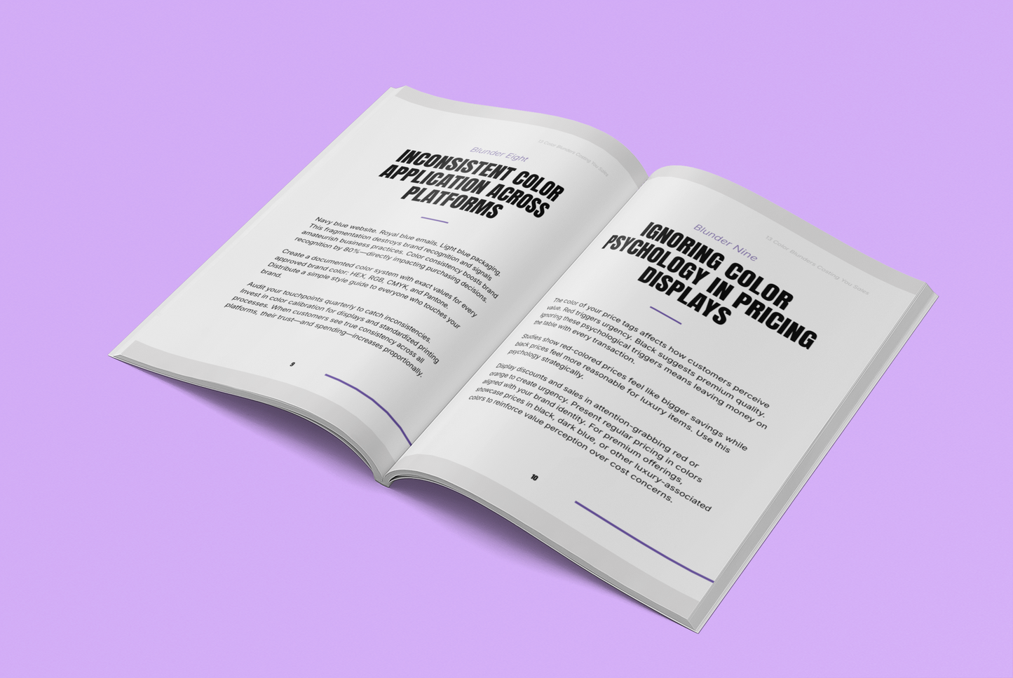 13 Color Blunders Costing You Sales