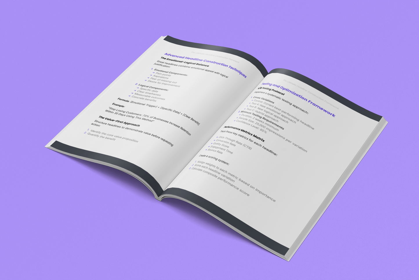 Headline Construction Framework