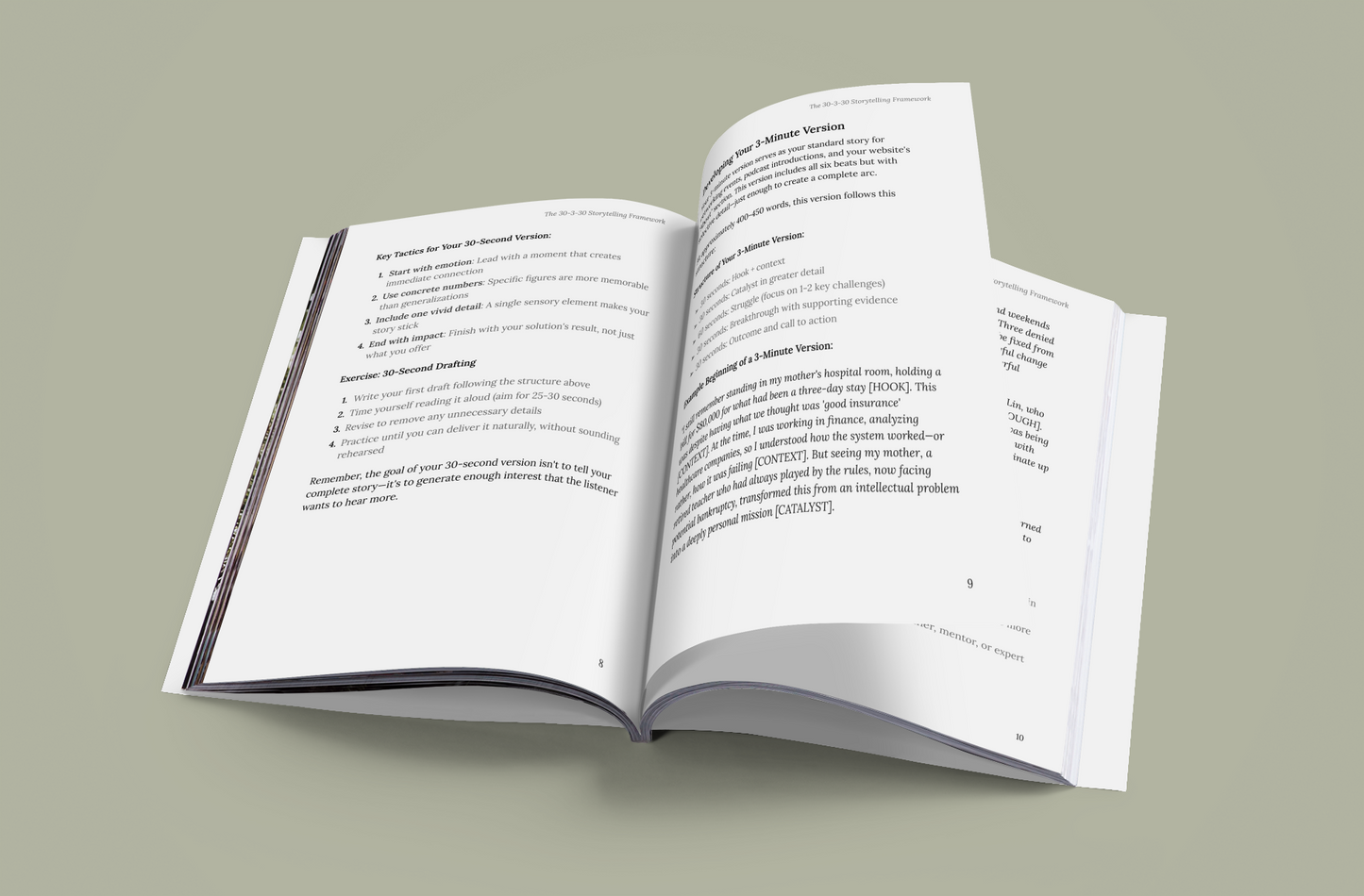 The 30-3-30 Storytelling Framework