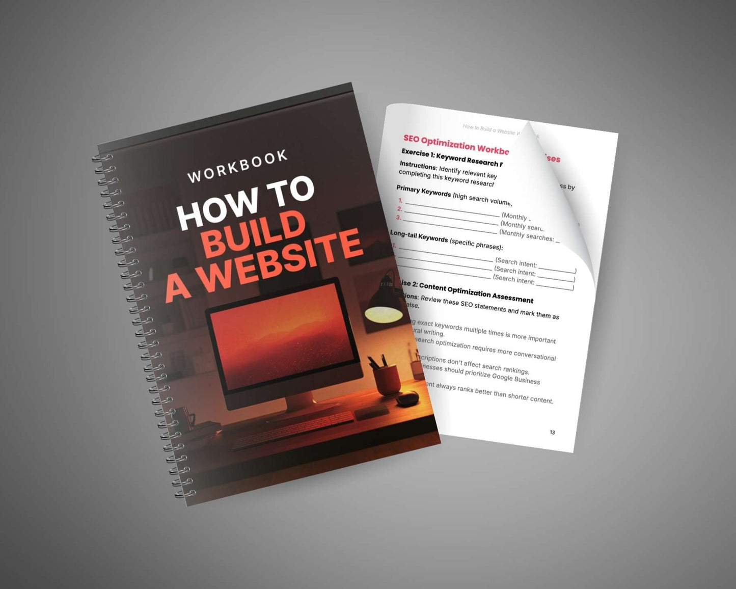 How to Build a Website Workbook for Beginners