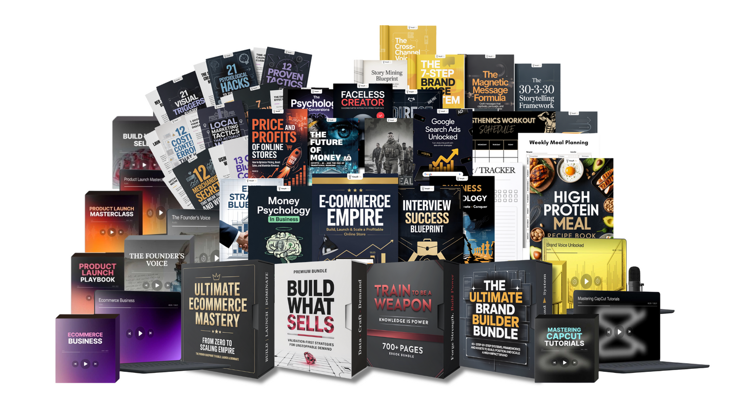 Whole Library Access: 250+ Digital Business Assets, eBooks & Templates