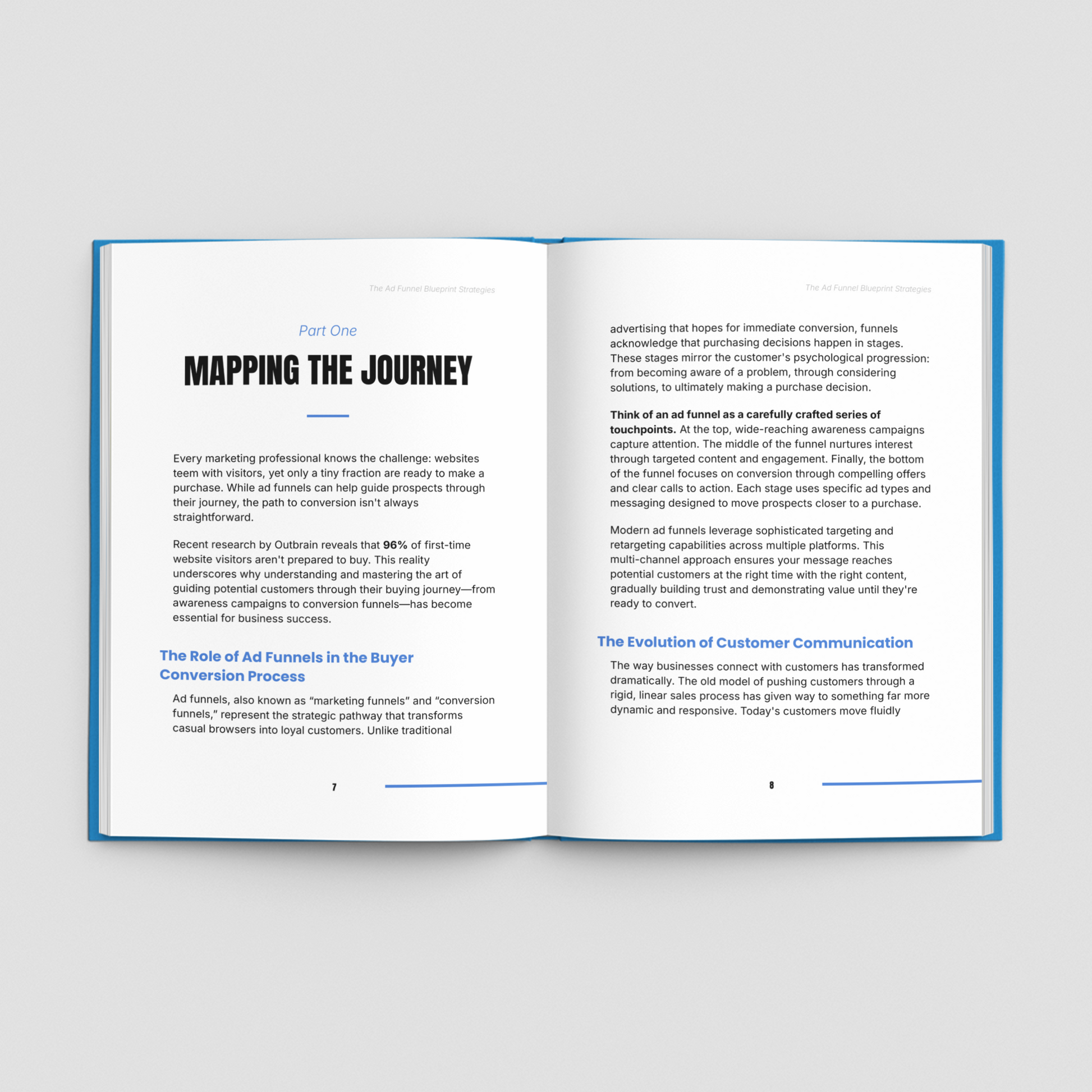 Simplicity E-Book on ad funnel techniques with a focus on learning ad funnel techniques for marketing success