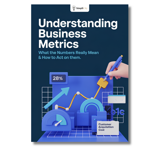 Simplicity E-Book on Understanding Business Metrics Guide with Graphs and Insights