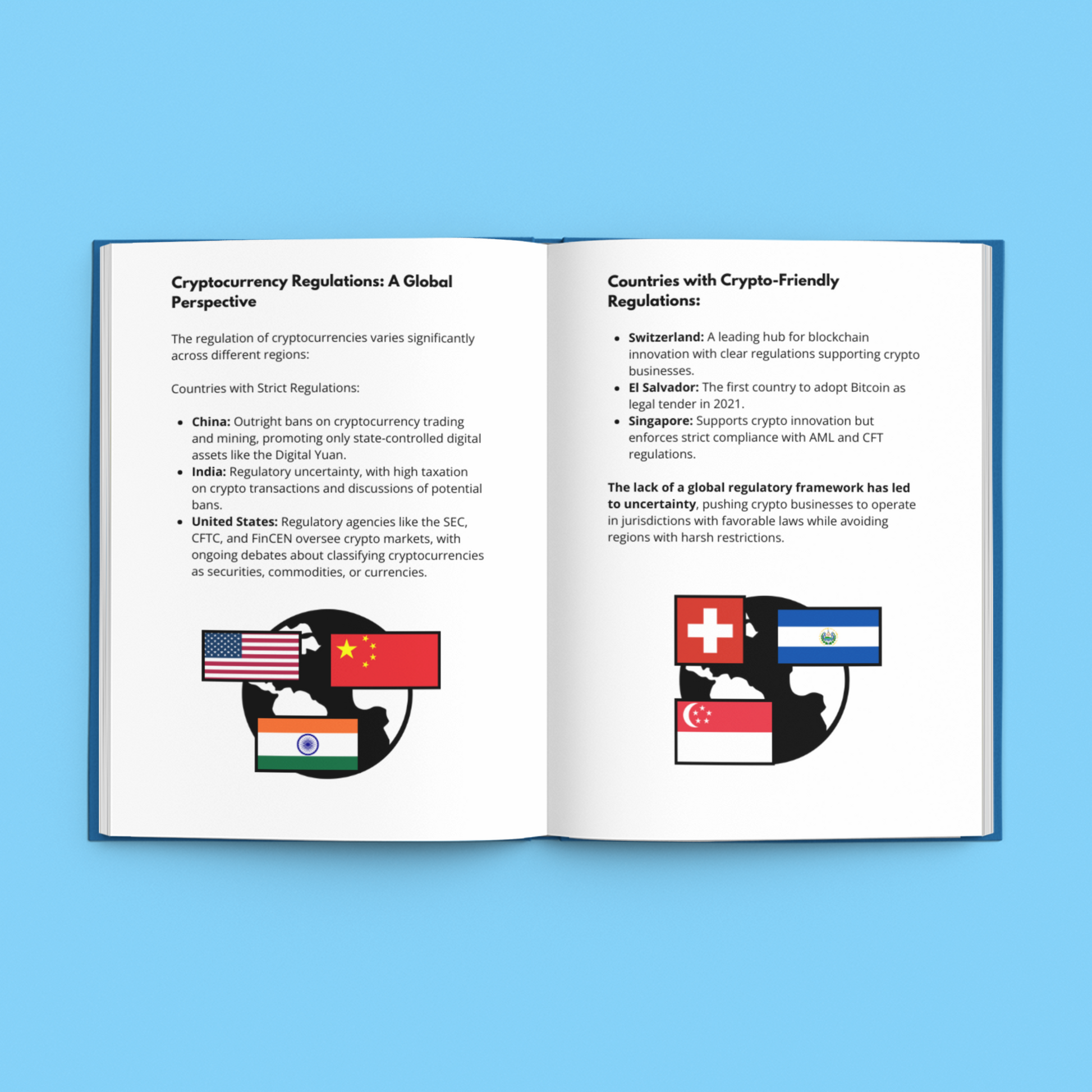 E-Book on how AI is changing finance with insights on cryptocurrency regulations and global perspectives