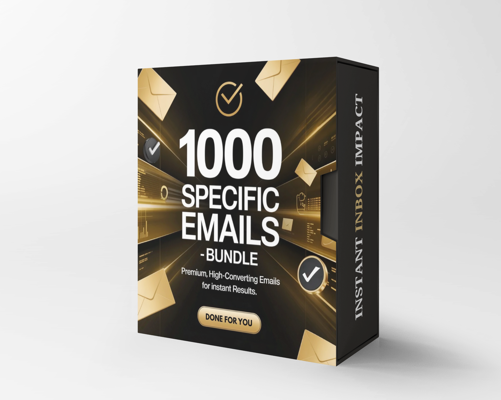 Simplicity email template bundle containing 1000 specific high-converting emails for instant results