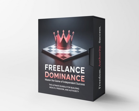 Freelance Dominance bundle featuring the freelance success guide for achieving independent success