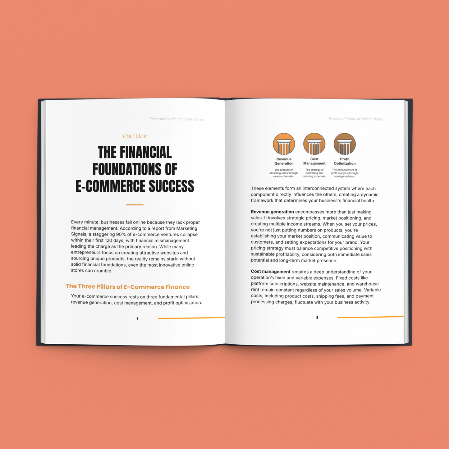 Simplicity E-Book titled 'The Financial Foundations of E-Commerce Success' to maximize online store profits