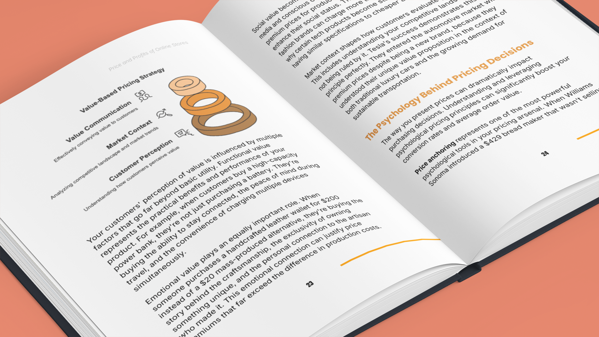 Simplicity E-Book on strategies to maximize online store profits with detailed insights and visuals