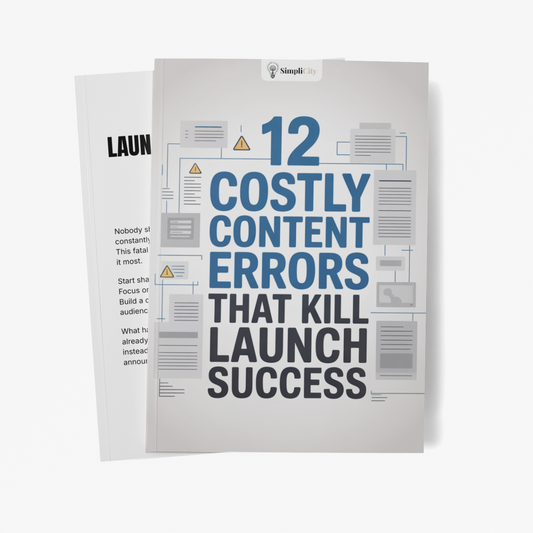 12 Costly Content Errors That Kill Launch Success