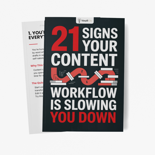 21 Signs Your Content Workflow Is Slowing You Down