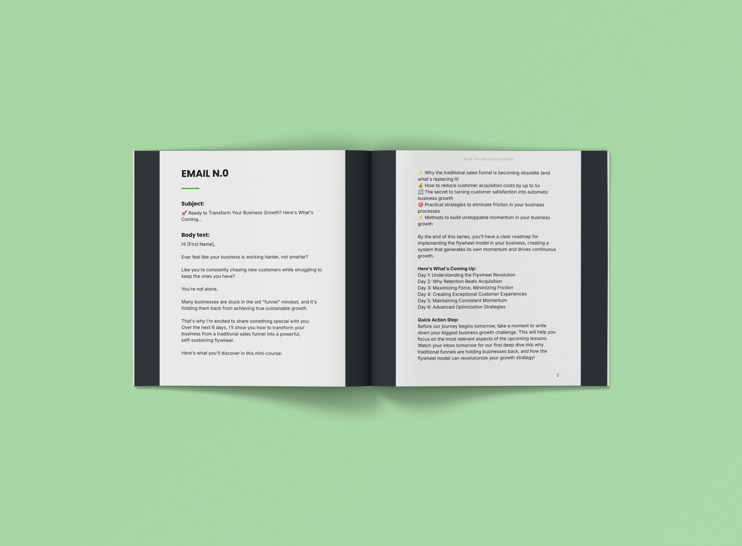 Unlock Growth - Your Business Flywheel Template