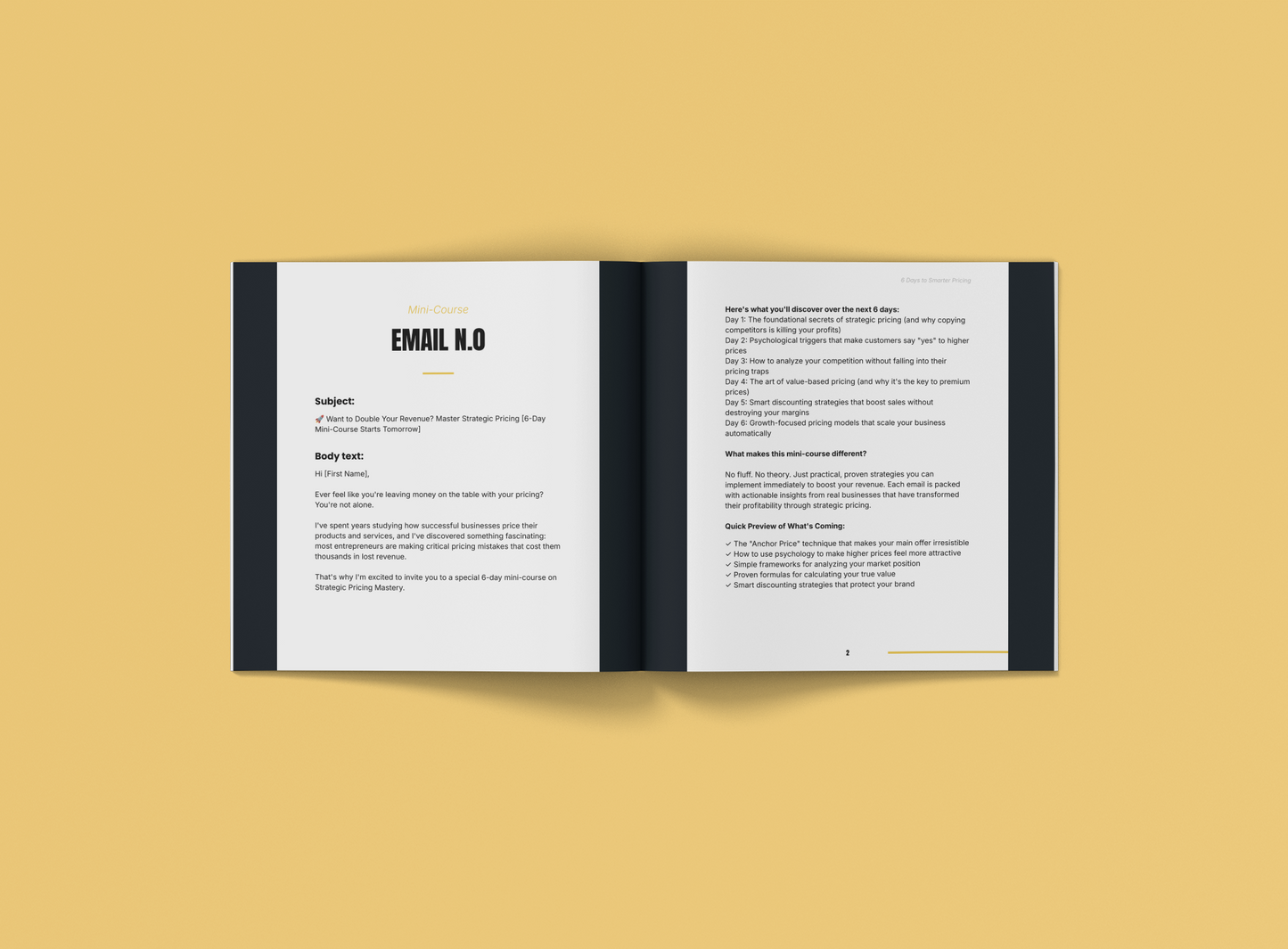 Master Pricing in 6 Days - Smarter Strategy