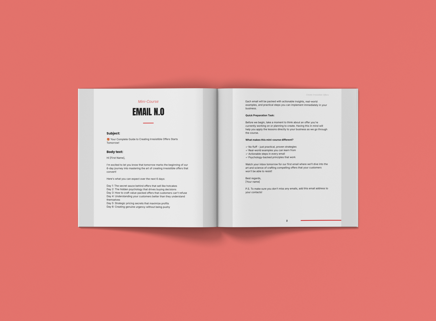 Irresistible Offers Template to Boost Sales