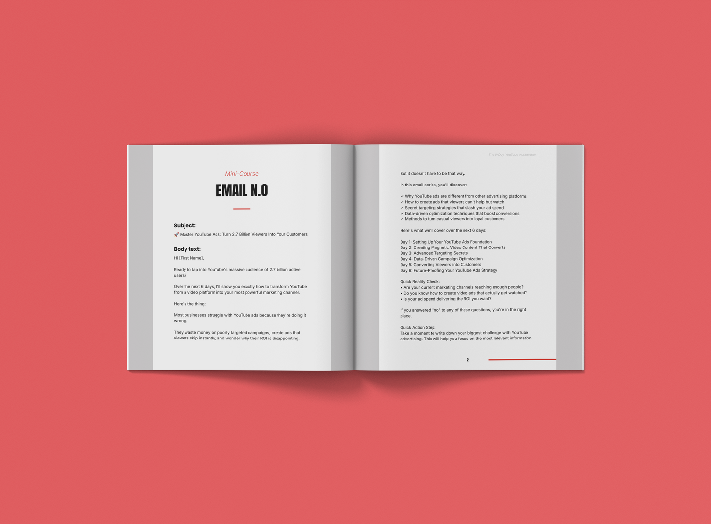 Your 6-Day YouTube Accelerator - Grow Your Channel Fast