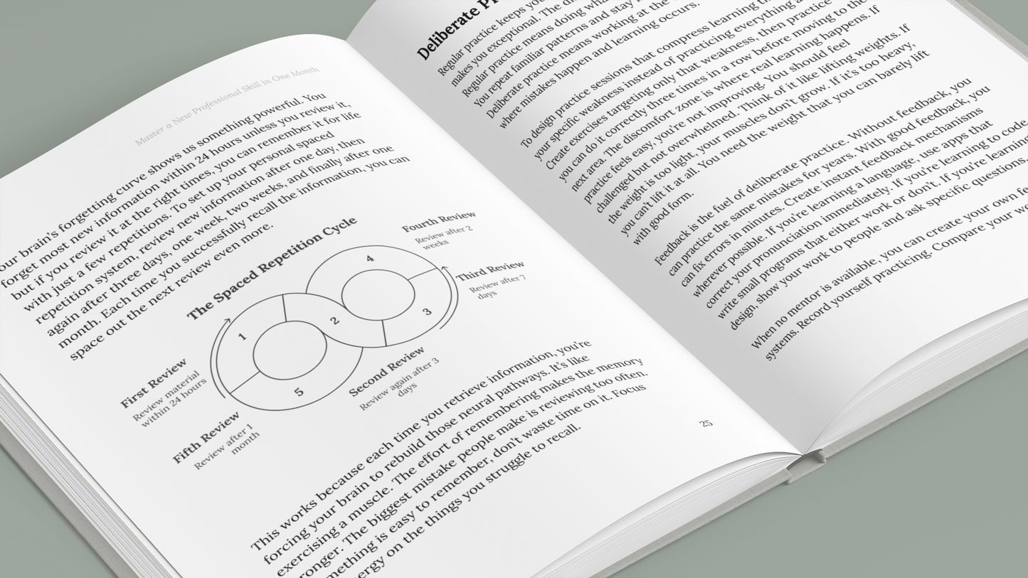 Learn a New Skill in 30 Days - Step-by-Step