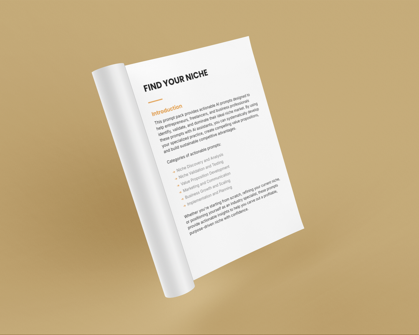 Effective Niche Finding AI Prompts Creators  AI Prompts