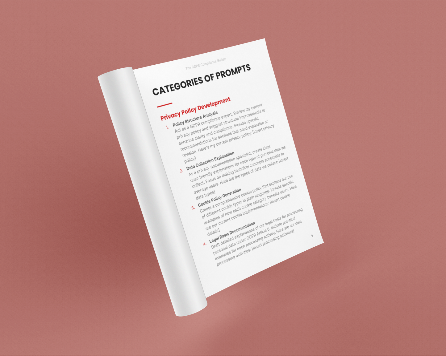 GDPR Prompt Pack for Beginners - Easy Compliance