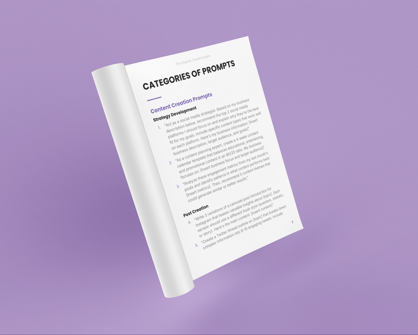 The Organic Growth Engine - Prompt pack