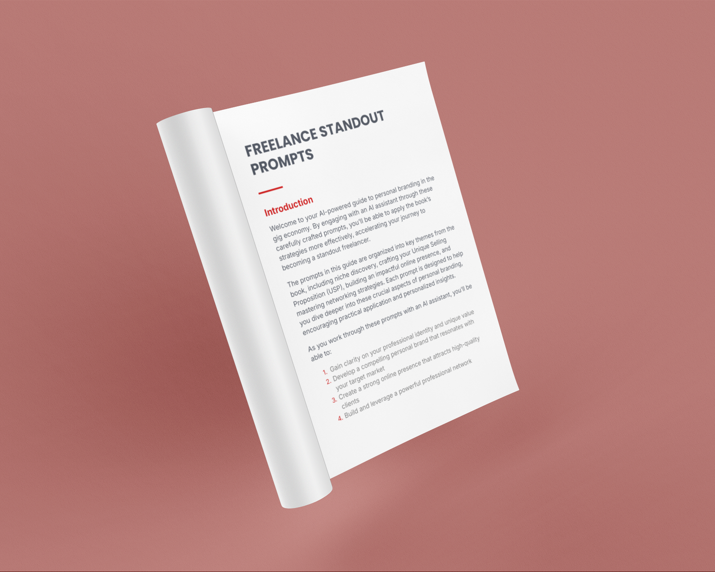 Freelance Standout - Prompts