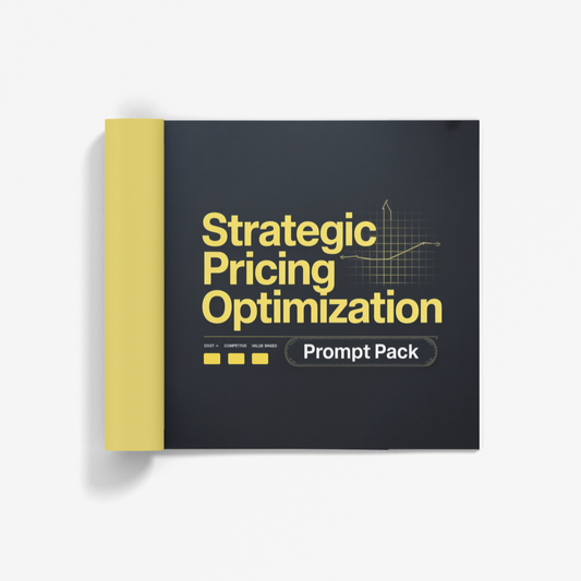 Strategic Pricing Optimization Prompt pack