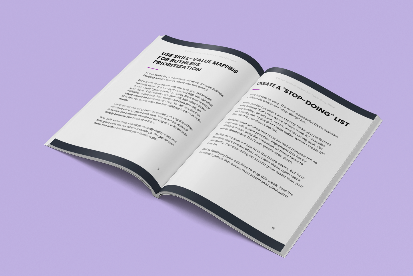 12 Proven Tactics to Reclaim 10+ Hours Every Week