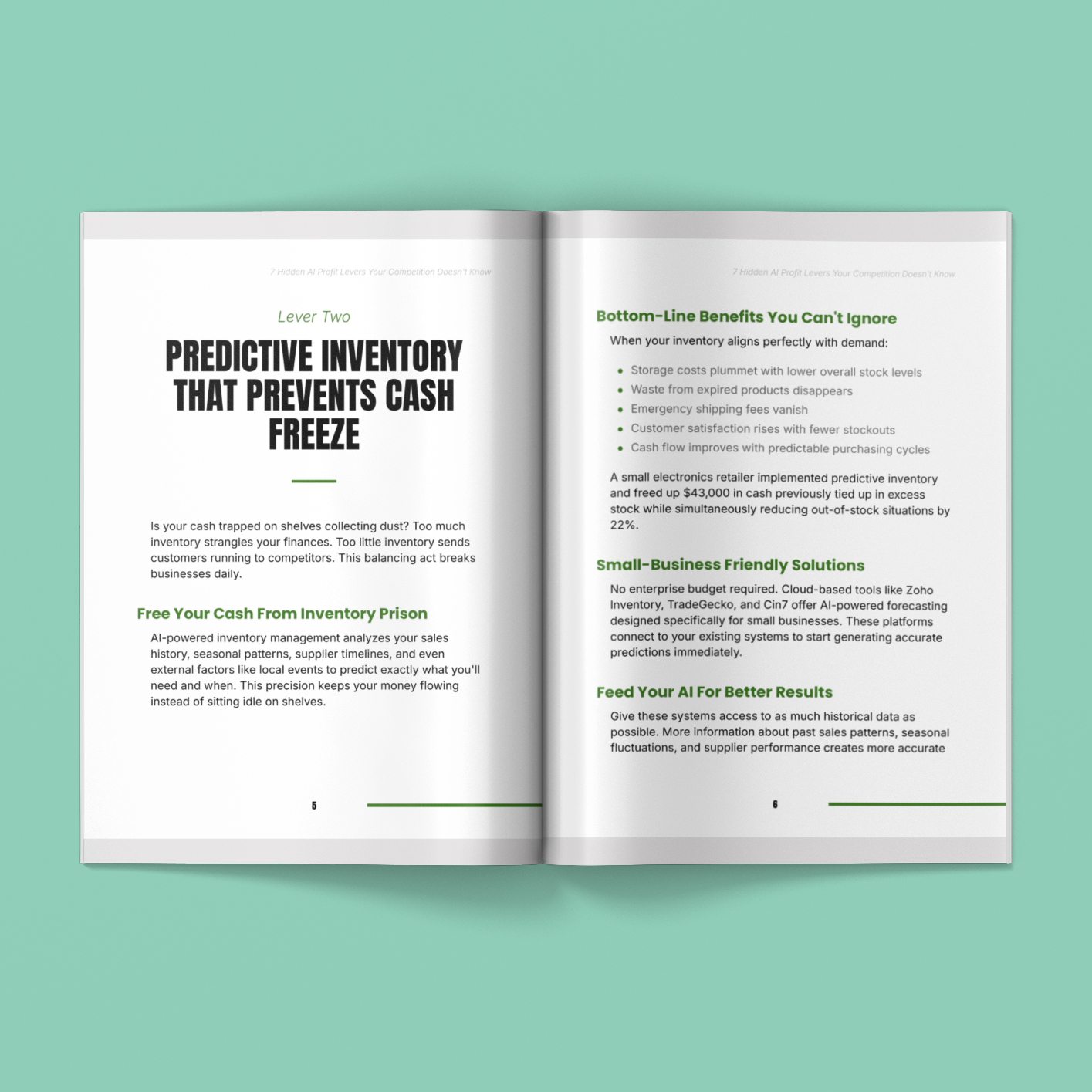 7 Hidden AI Profit Levers Your Competition Doesn't Know