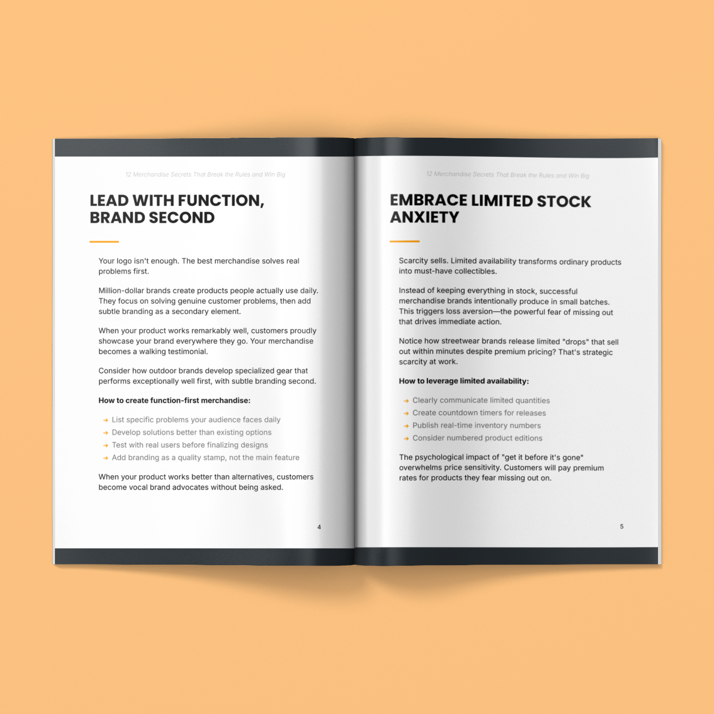 12 Merchandise Secrets That Break the Rules and Win Big