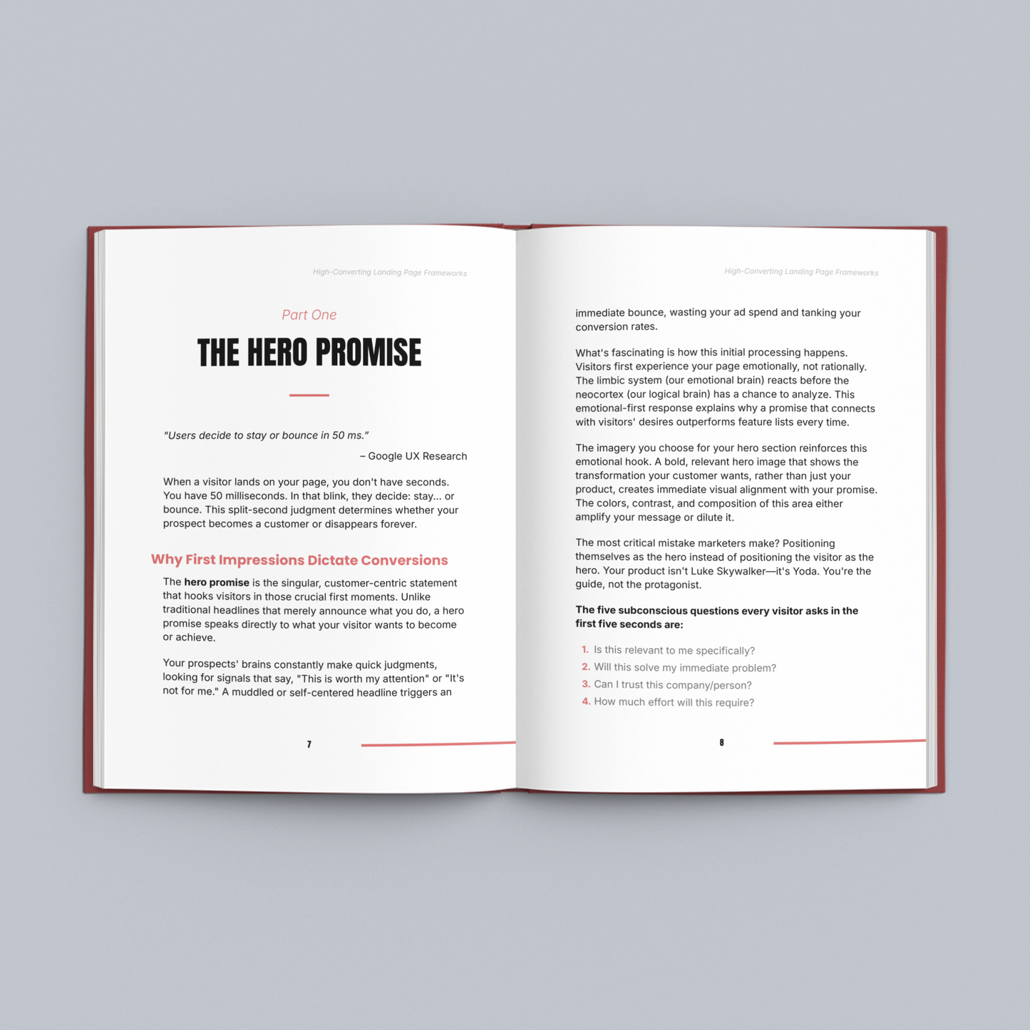 High-Converting Landing Page Frameworks