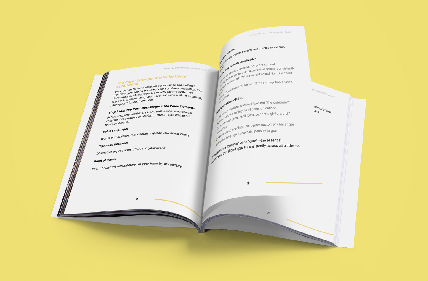 The Cross-Channel Voice Adaptation System