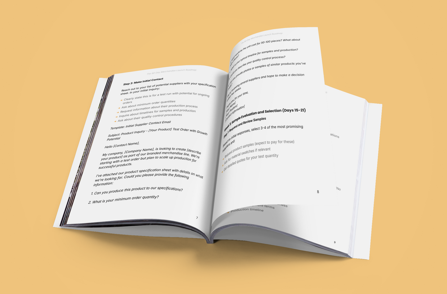 The 90-Day Merchandise Launch Plan