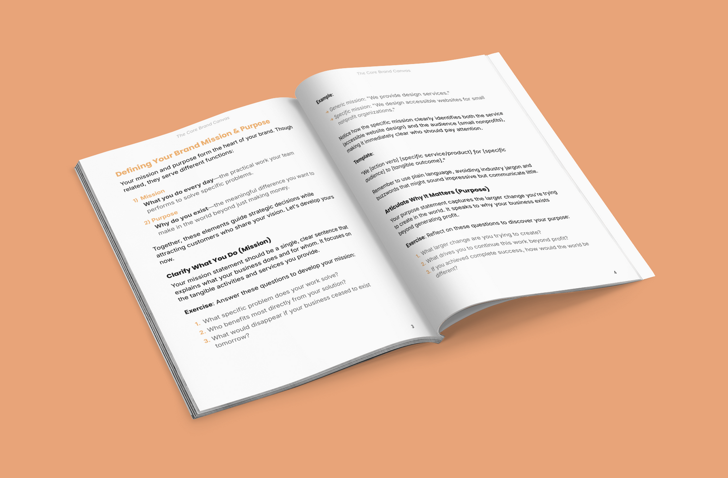 The Core Brand Canvas - Build Your Brand Fast