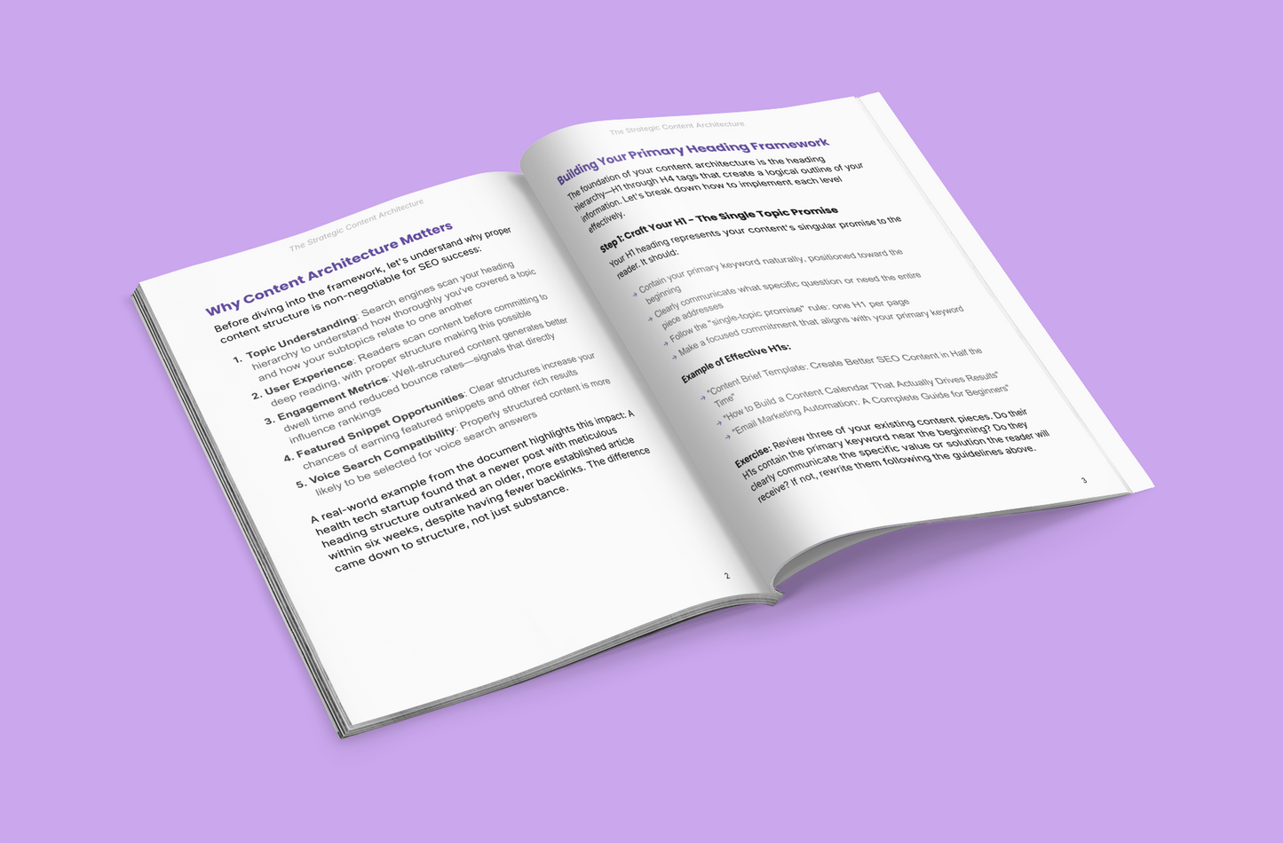 The Strategic Content Architecture