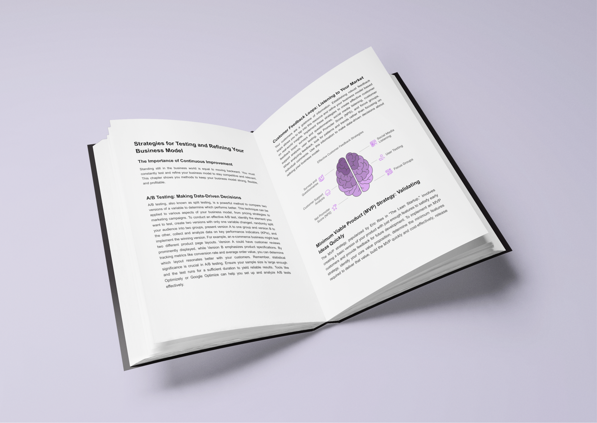 Simplicity E-Book on how to create profitable business featuring strategies and insights inside