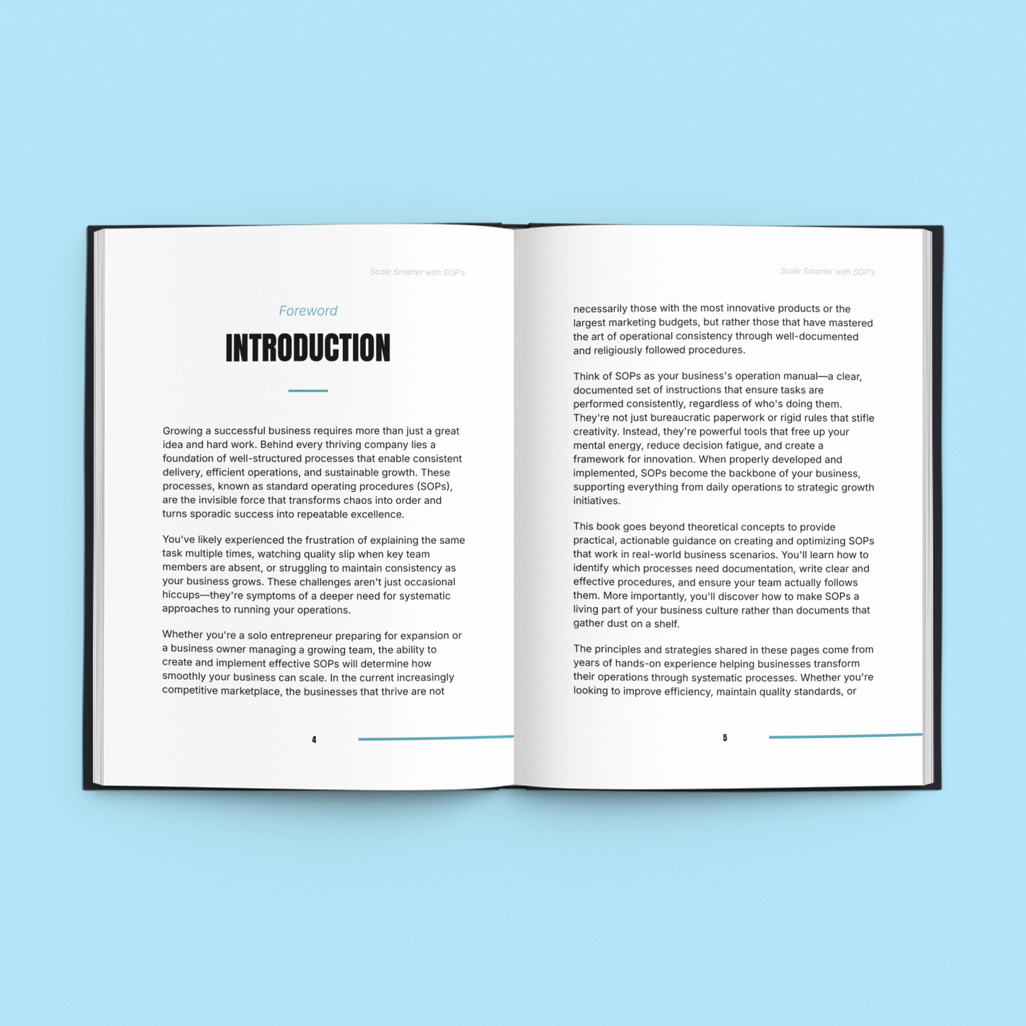 Simplicity E-Book Cover with text introducing learn process optimization for business success