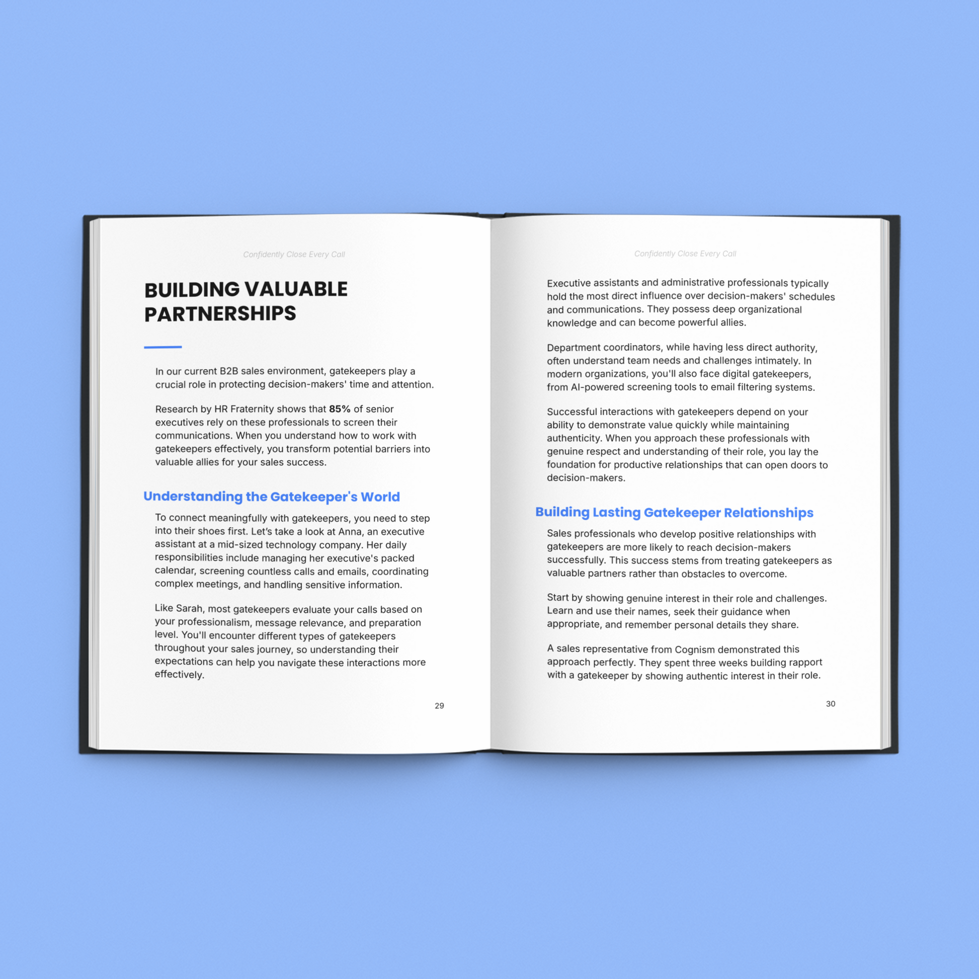 Simplicity E-Book on sales closing techniques course featuring valuable partnership strategies