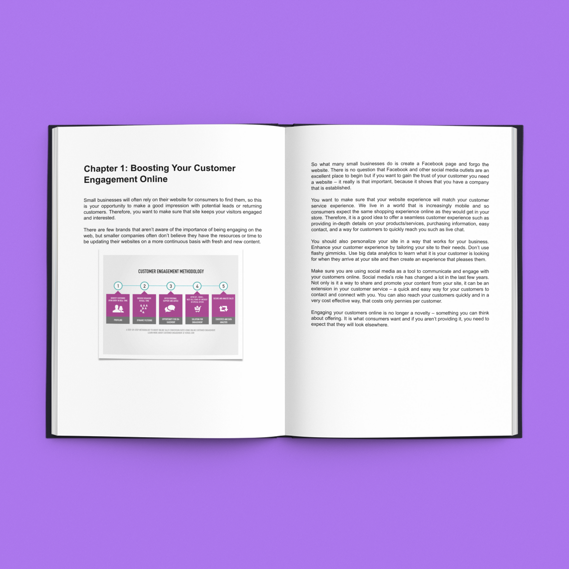 Simplicity E-Book on viral marketing strategies with tips for boosting customer engagement online