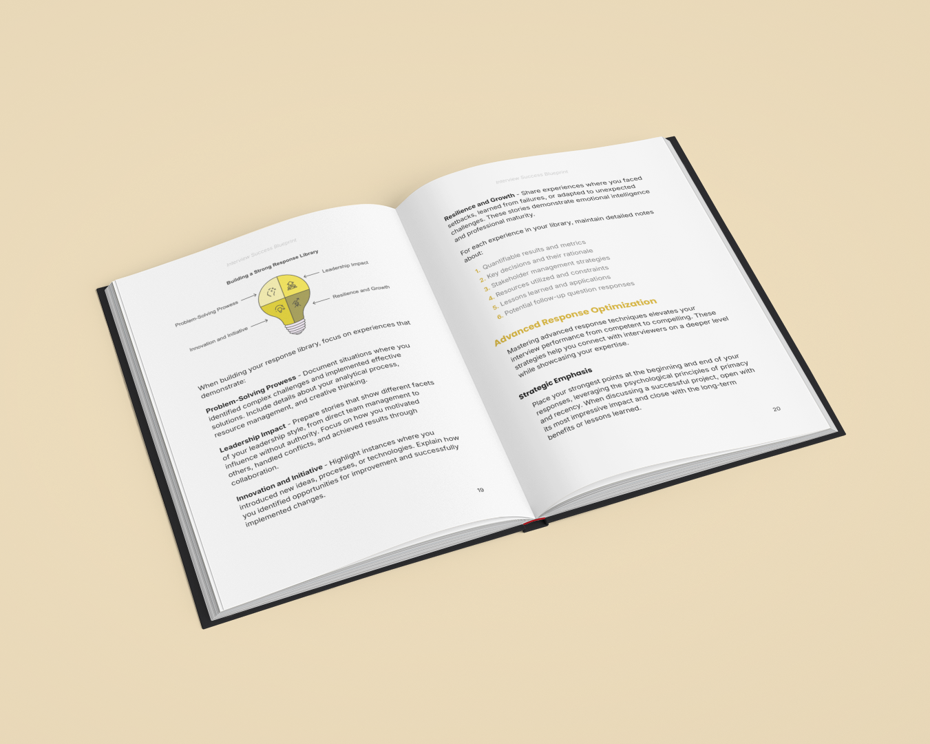 Open Simplicity E-Book on effective interview techniques with practical insights and tips