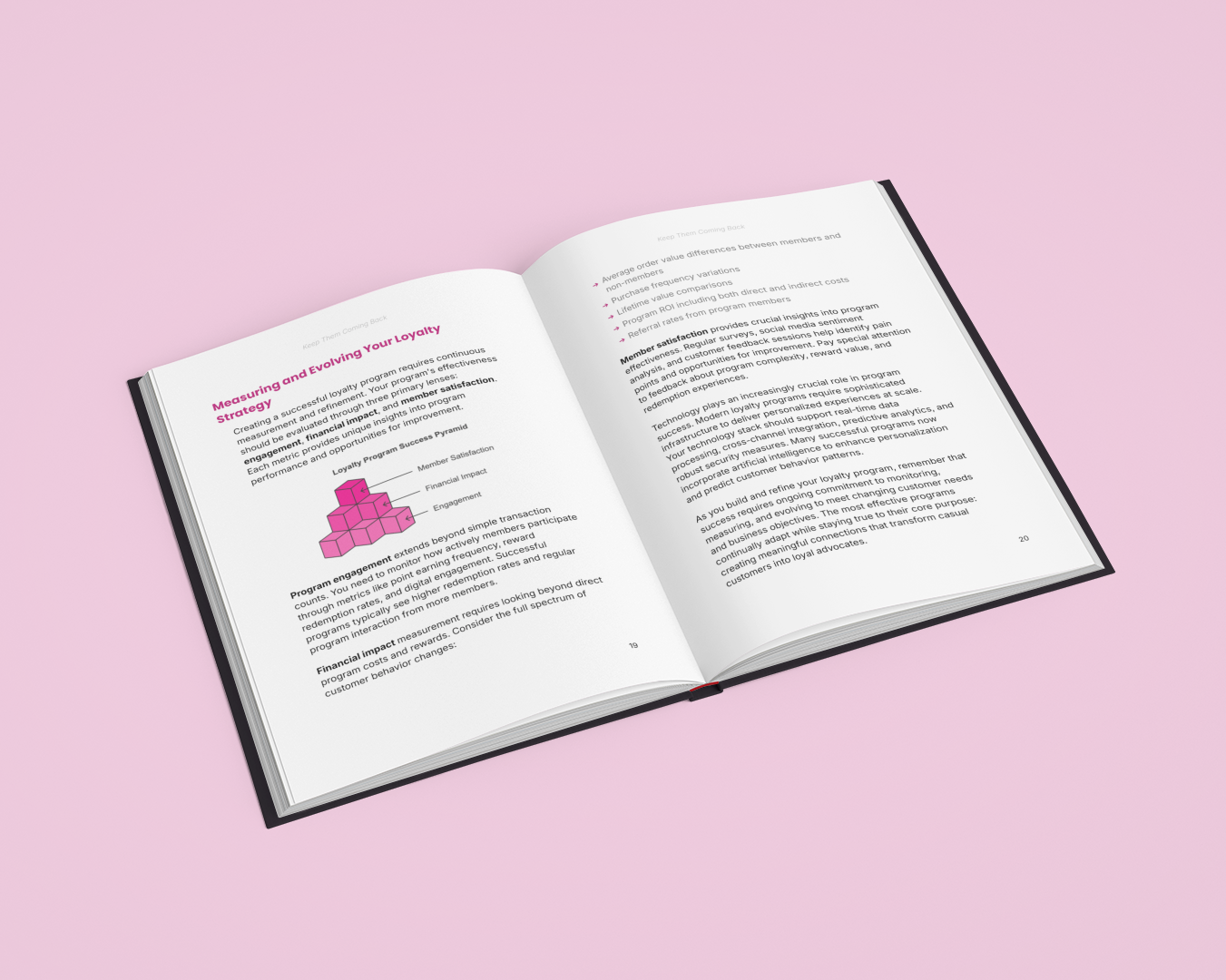 Open Simplicity E-Book featuring the repeat sales guide with key marketing strategies