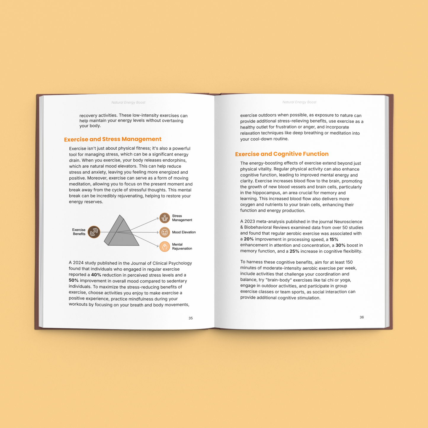 Simplicity E-Book featuring simple energy boosting techniques and exercise benefits for health