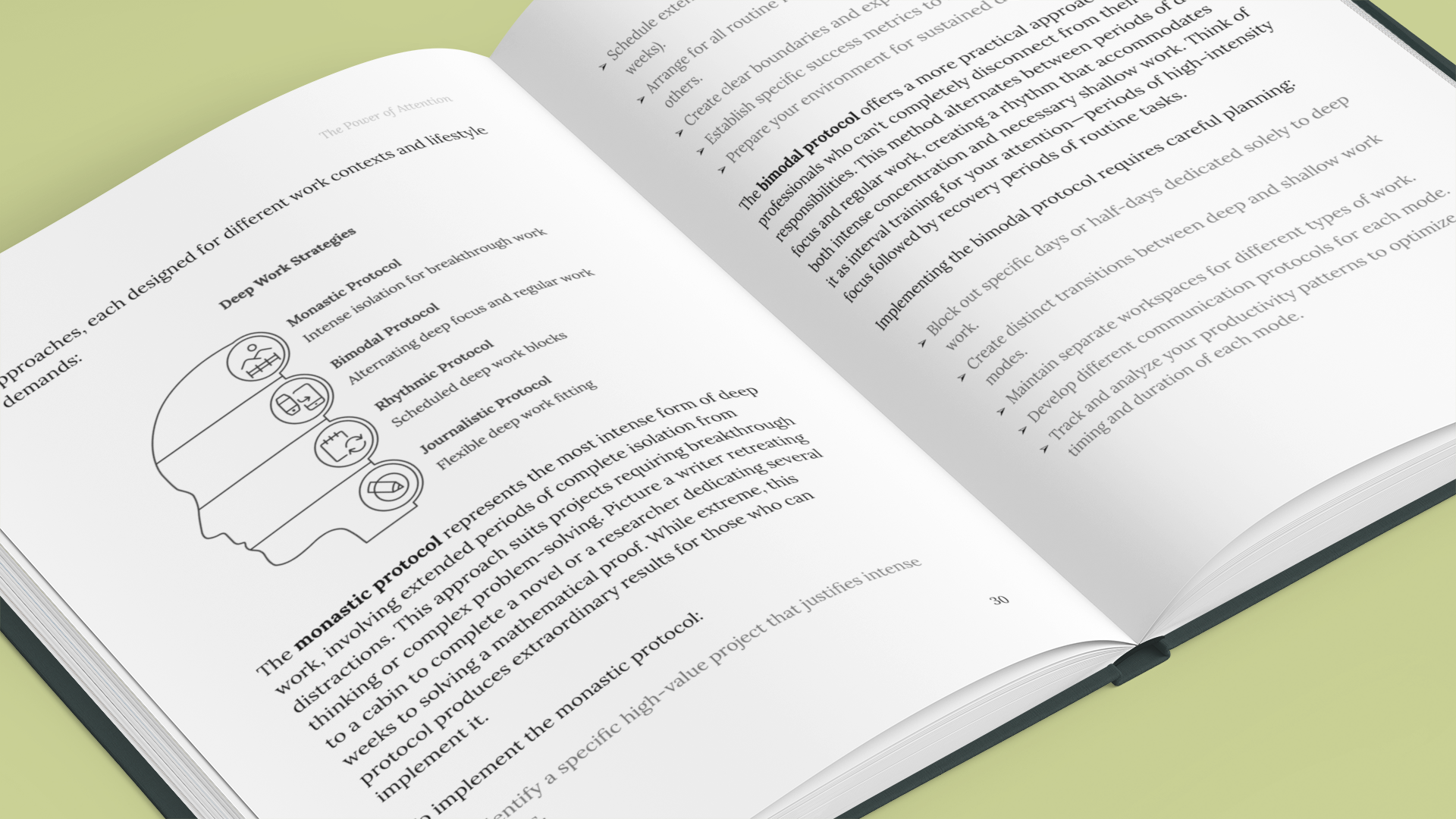 Open The Power of Attention eBook by Simplicity showcasing detailed personal development insights